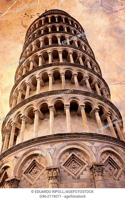Leaning Tower Of Pisa, Piazza Dei Miracoli, Pisa, Tuscany, Italy