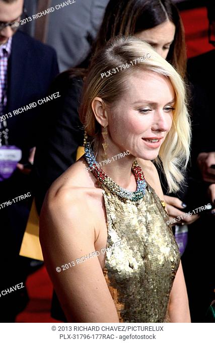 Naomi Watts at the People's Choice Awards 2013. Arrivals held at the Nokia Theater L.A. Live in Los Angeles, CA, January 9, 2013