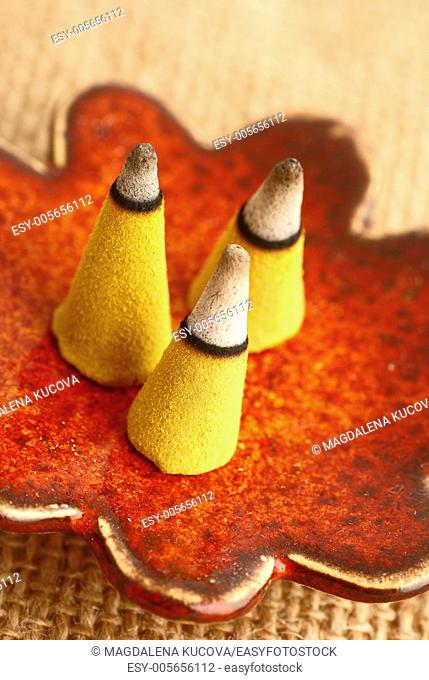 Christmas incense cones