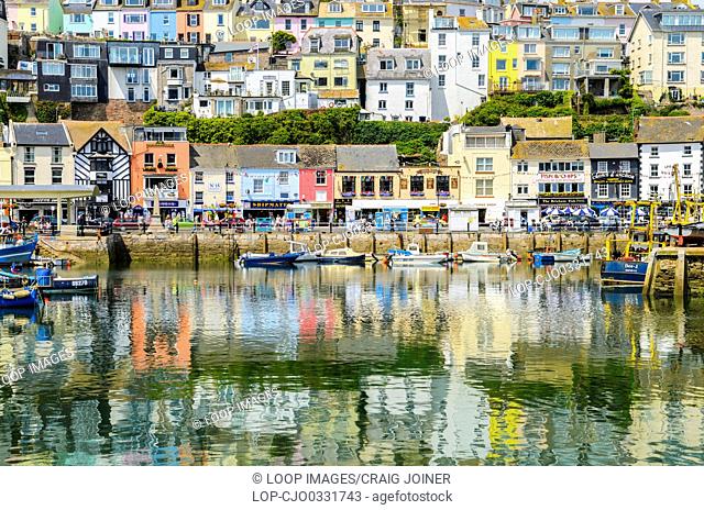 The fishing town of Brixham