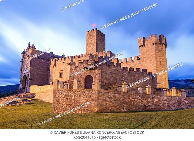 Castle of Javier, Santuary of Javier, Javier, Navarra, Spain