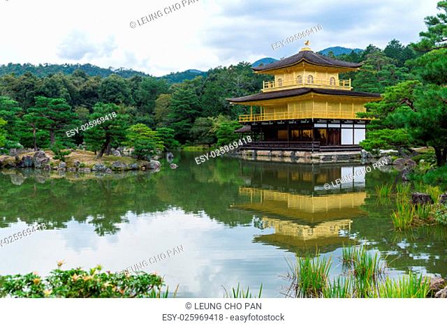 Golden Pavillion in Kyoto Japan