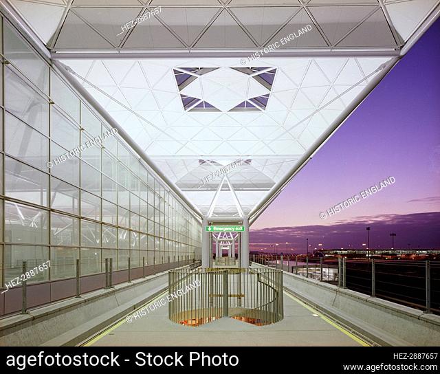 Stansted Airport, Stansted, Stansted Mountfitchet, Uttlesford, Essex, 21/01/1991. Creator: John Laing plc
