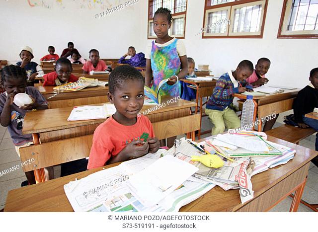 Children at school. Maputo. Mozambique