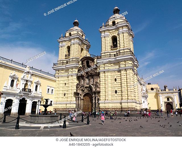 Peru  Lima city  Church and Convent of San Francisco