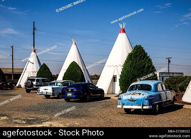 Wigwam Motel, Holbrook, Historic Route 66, Navajo County, Arizona, USA