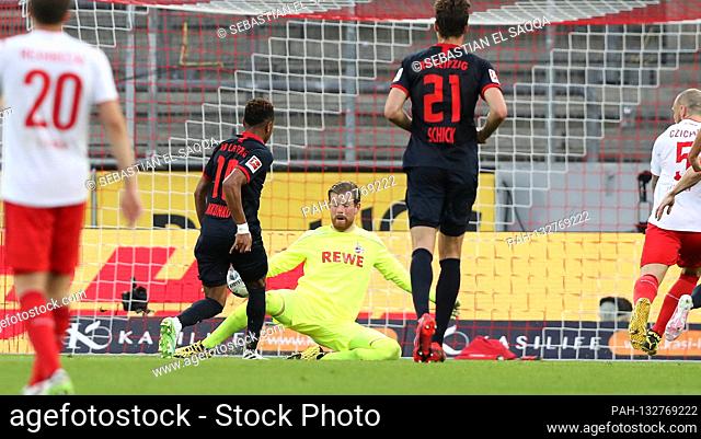 goal for 2: 1 fvºr Leipzig by Christopher Nkunku Sport: Soccer: 1. Bundesliga: Season 19/20: 01.06.2020 29. matchday: 1.FC Kv? ln