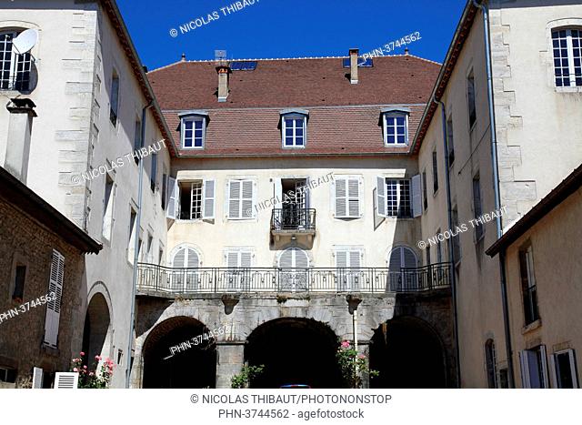 France, Bourgogne Franche Comte, Jura (39), Orgelet, Babet hotel