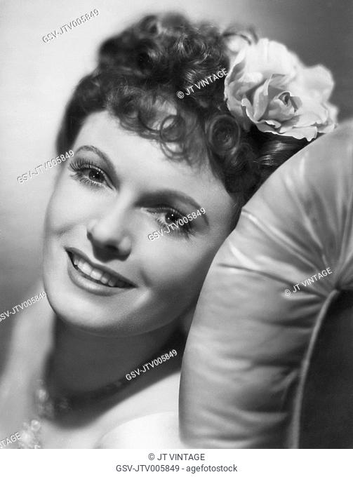 Anna Neagle, publicity portrait for the film, Nurse Edith Cavell, 1939