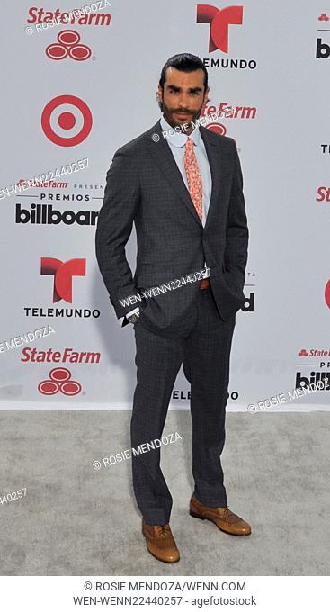 2015 Billboard Latin Music Awards presented by State Farm on Telemundo at the BankUnited Center - Arrivals Featuring: Gonzalo Garcia Vivanco Where: Miami