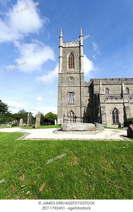 Down Cathedral, Downpatrick, County Down is a Church of Ireland cathedral  It stands on the site of a Benedictine Monastery