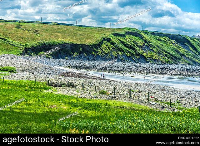 Europe, Republic of Ireland, Clare County, coastline between Spanish Point and Lahinch