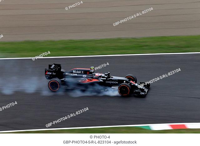 07.10.2016 - Free Practice 1, Jenson Button (GBR) McLaren Honda MP4-31