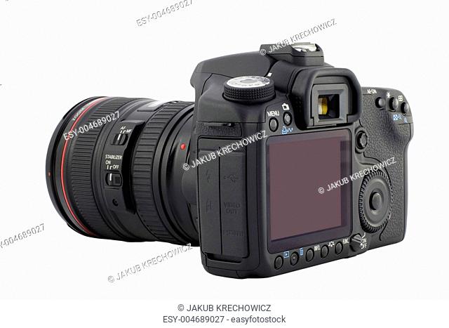 Digital camera with clipping path