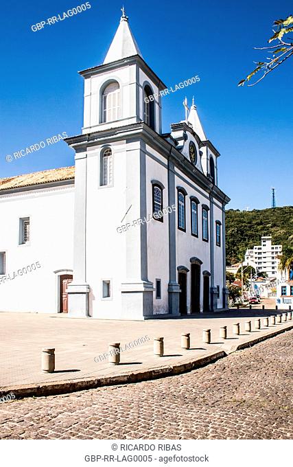 Igreja Matriz Santo Antonio dos Anjos. Laguna, Santa Catarina, Brasil