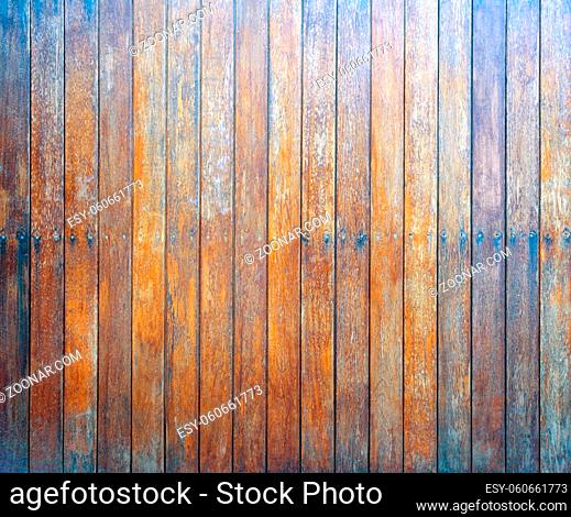 wood board background, wooden panel wall - vintage planks