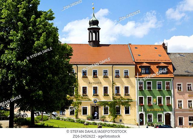 Town Hall of Stolpen, Saxony, Germany