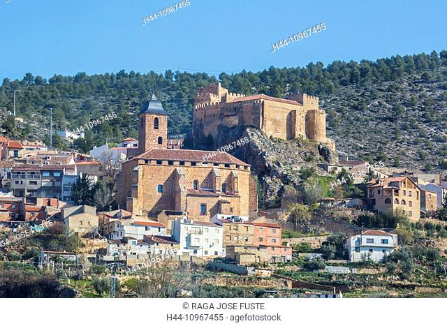 Albacete, Castile, Castle, City, Province, Region, Spain, Europe, Yeste, architecture, church, history, la Mancha, tourism, travel