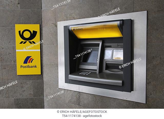 ATM of the German Postbank
