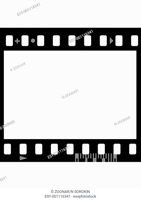 Frame of photographic film  seamless