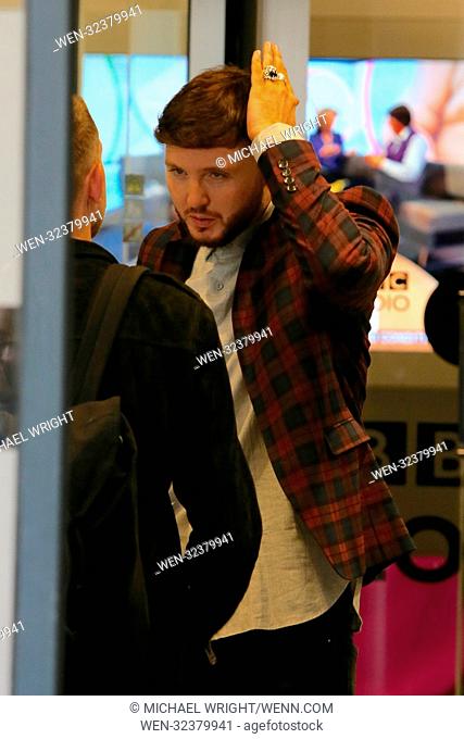 James Arthur seen arriving at Radio 1 to perform on the live lounge Featuring: James Arthur Where: London, United Kingdom When: 27 Sep 2017 Credit: Michael...