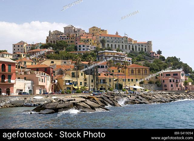 Old Town, Porto Maurizio, Imperia, Ligurian Sea, Italian Riviera, Italy, Europe