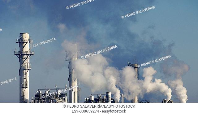 power plant emissions to the atmosphere