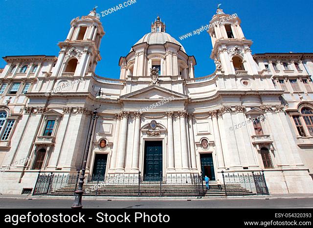 Kirche an der Piazza Navona