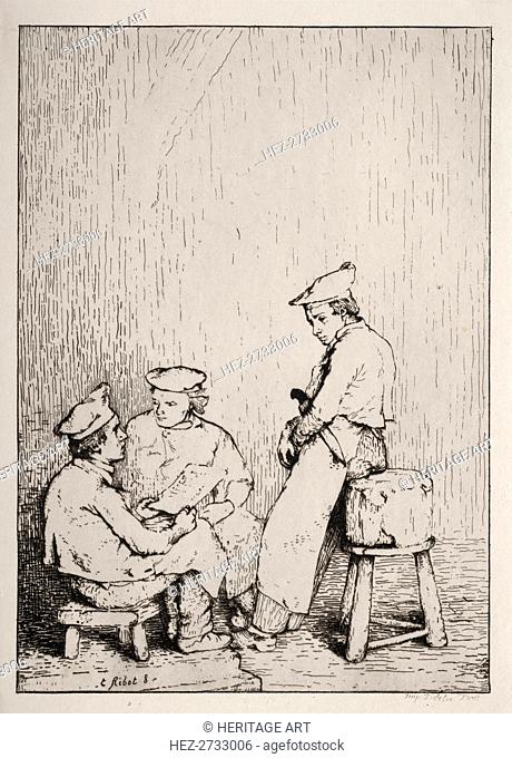 La Carte. Creator: Théodule Ribot (French, 1823-1891)