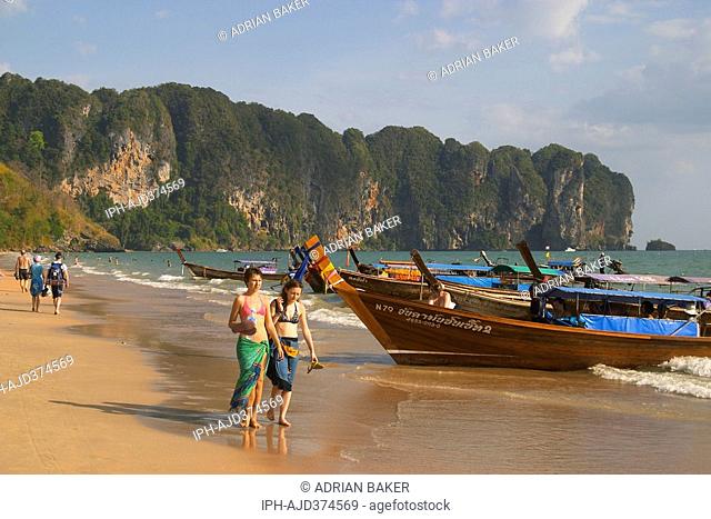 Thailand - Krabi, Ao Phranang, Ao Nang beach