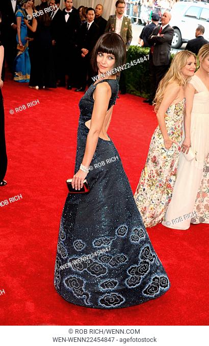 2015 Met Gala - Arrivals Featuring: Katie Holmes Where: New York City, New York, United States When: 04 May 2015 Credit: Rob Rich/WENN.com