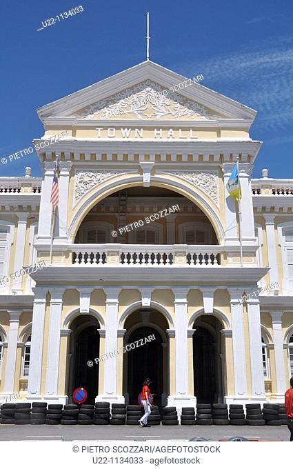 George Town, Penang (Malaysia): the Town Hall