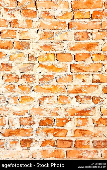 Old red brick wall backgrounds. blocks texture