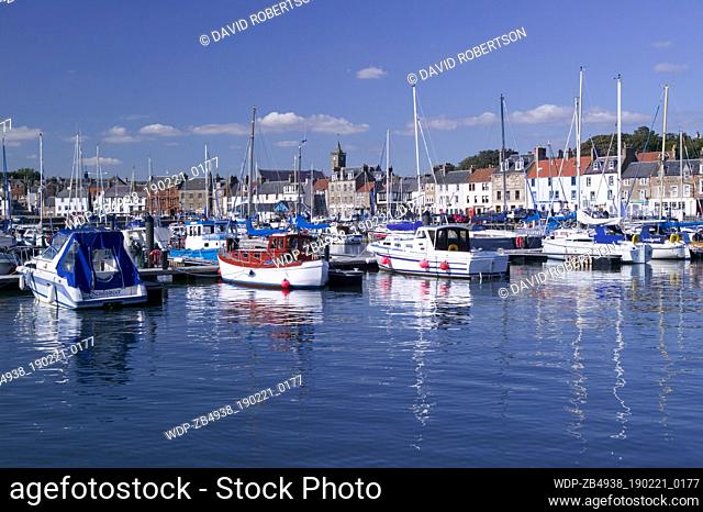 Anstruther harbour, East Neuk of Fife, Fife, Scotland