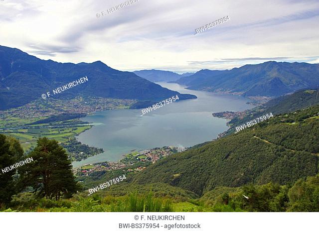 north end of Lake Como, Italy, Lake Como