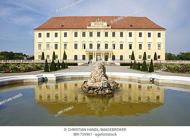 Schloss Hof Palace, Prince Eugene of Savoy's Baroque palace, Marchfeld, Lower Austria, Europe