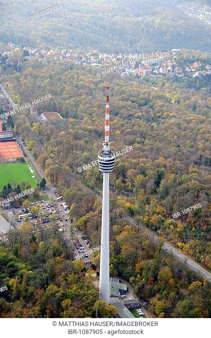 Fernsehturm television tower, Stuttgart, Baden-Wuerttemberg, Germany