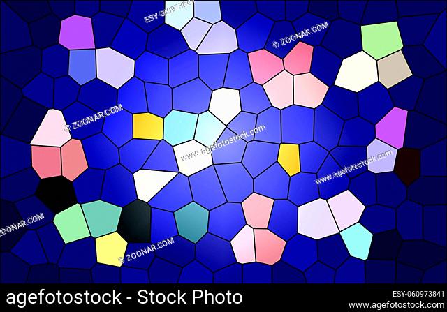 Beautiful dark blue background with abstract grunge pattern