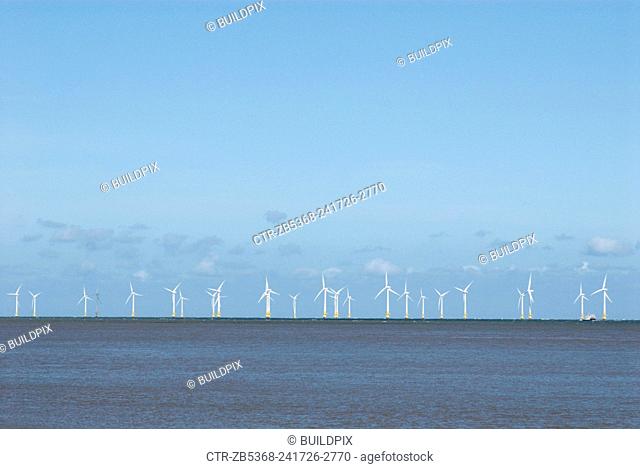 Scoby Sands offshore wind-power site, Great Yarmouth, United Kingdom