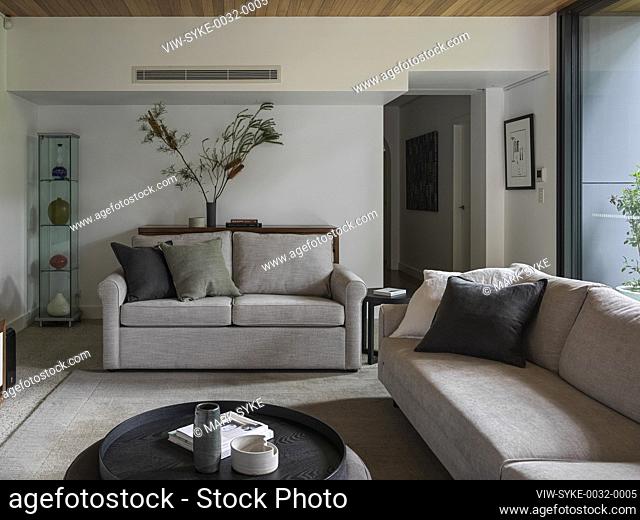 Living room. Newtown House, Sydney, Australia. Architect: TW Architects, 2022