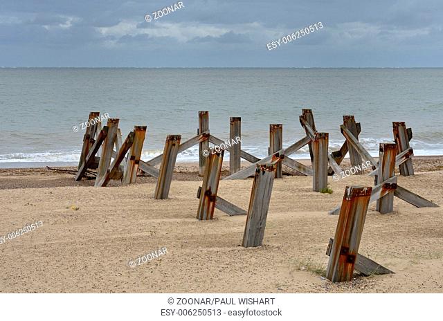 Posts on beach