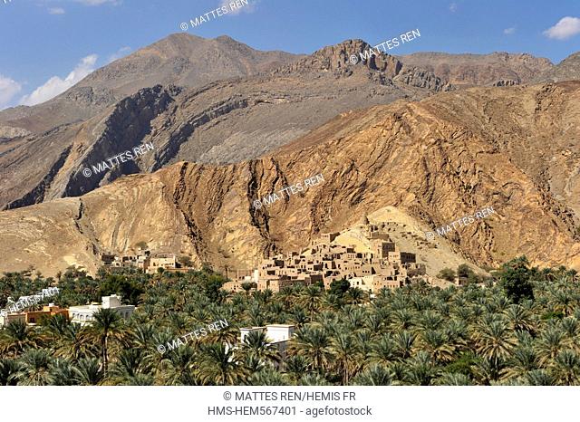 Sultanate of Oman, Al Dakhiliyah Region, Western Hajar Mountains, Birkat Al Mawz