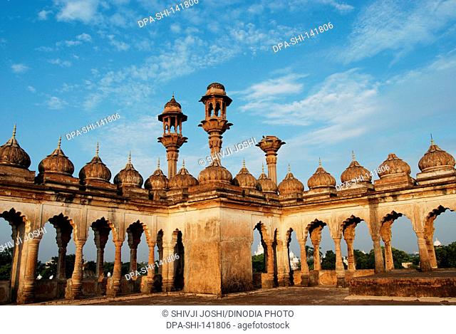Architecture on top of Bara Imambara ; Lucknow ; Uttar Pradesh ; India