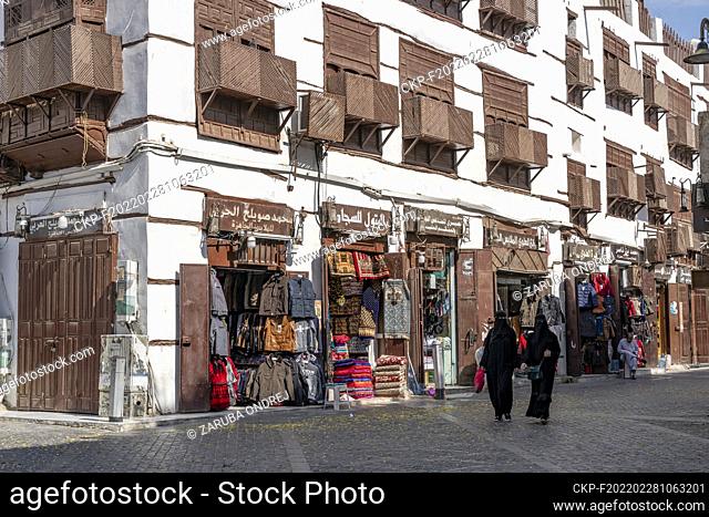 in the streets of old town Jeddah, Saudi Arabia. (CTK Photo/Ondrej Zaruba)