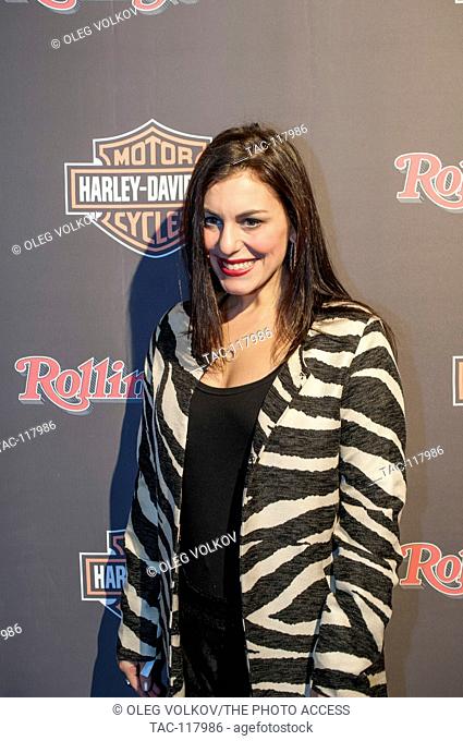 Shayna Leigh attends Harley-Davidson and Rolling Stone Celebrate New York Fashion Week on February 10, 2016 at the Harley-Davidson of New York City Dealership...