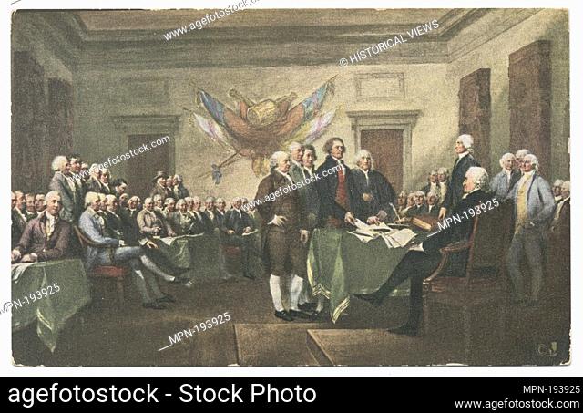 Benjamin Franklin, David Martin. Detroit Publishing Company postcards 60000 Series. Date Issued: 1898 - 1931 Place: Detroit Publisher: Detroit Publishing...