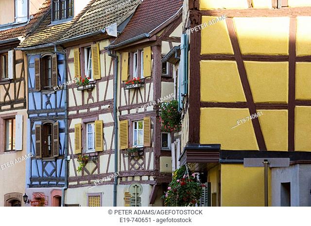 Houses, Colmar, Alsace, France
