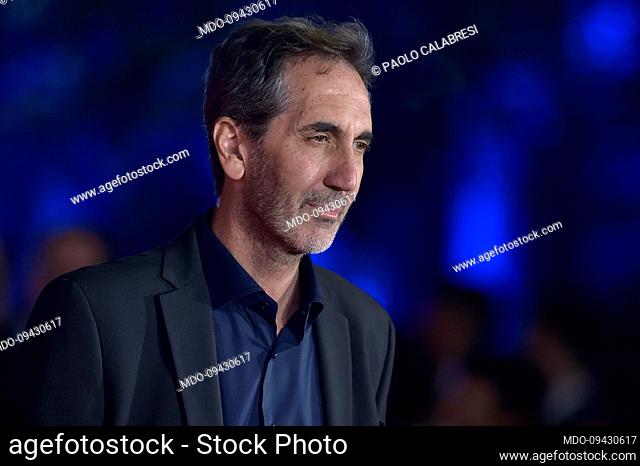Italian actor Paolo Calabresi at Rome Film Fest 2022. Sono Lillo Red Carpet. Rome (Italy), October 22nd, 2022