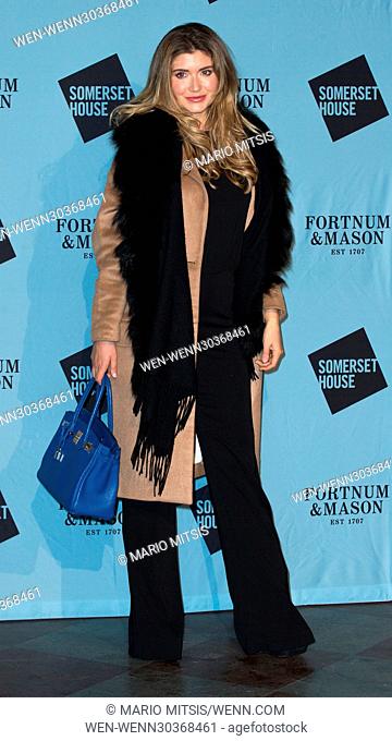 The Skate at Somerset House with Fortnum & Mason Launch Party held at the Somerset House - Arrivals Featuring: Lauren Hutton Where: London