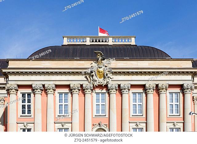 Fascade of City Palace, Potsdam, Germany